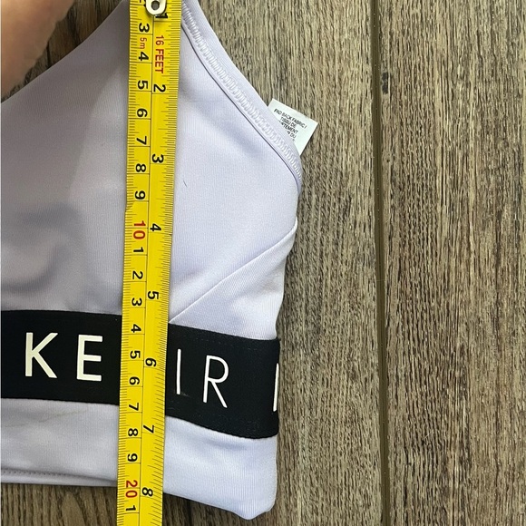 Nike Women's Indy Dri-FIT Y-Back Low-Impact Sports Bra Lavender XS - Picture 5 of 6